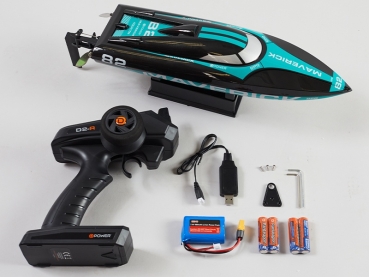 DPBO001 MAVERICK Rennboot 42cm RTR Türkis